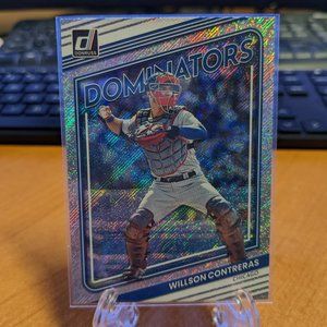 2022 Donruss - Willson Contreras - Chicago Cubs - Dominators Rapture